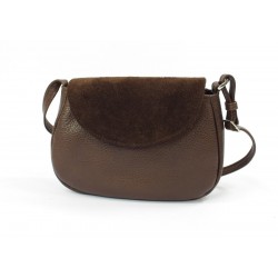 Mała torebka skórzana EVER Brown