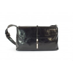 Mała torebka skórzana EVER Black